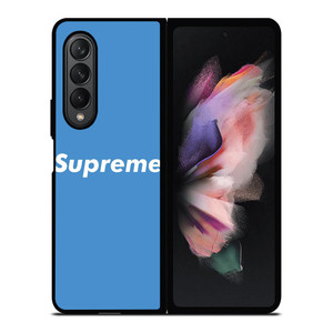 SUPREME BLUE Samsung Galaxy Z Fold 3 Case Cover SUPREME BLUE Samsung Galaxy Z Fold 3 Case Cover
