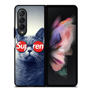 SUPREME COOL CUTE CAT Samsung Galaxy Z Fold 3 Case Cover SUPREME COOL CUTE CAT Samsung Galaxy Z Fold 3 Case Cover