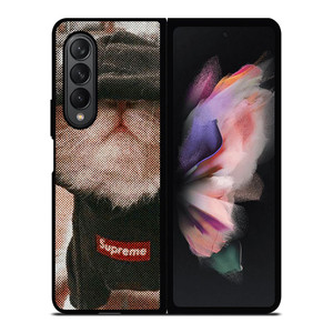 SUPREME CUTE CAT Samsung Galaxy Z Fold 3 Case Cover SUPREME CUTE CAT Samsung Galaxy Z Fold 3 Case Cover