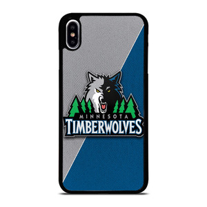 MINNESOTA TIMBERWOLVES NBA BASKETBALL LOGO iPhone XS Max Case Cover