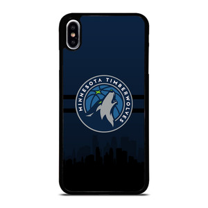 MINNESOTA TIMBERWOLVES NBA SKYLINE iPhone XS Max Case Cover MINNESOTA TIMBERWOLVES NBA SKYLINE iPhone XS Max Case Cover