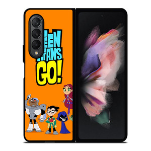 TEEN TITANS GO CARTOON Samsung Galaxy Z Fold 3 Case Cover TEEN TITANS GO CARTOON Samsung Galaxy Z Fold 3 Case Cover
