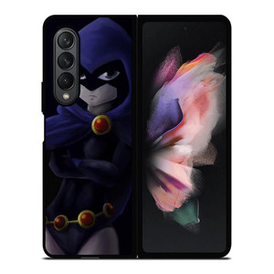 TEEN TITANS GO RAVEN Samsung Galaxy Z Fold 3 Case Cover TEEN TITANS GO RAVEN Samsung Galaxy Z Fold 3 Case Cover