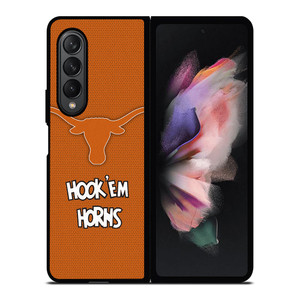 TEXAS LONGHORNS FOOTBALL SLOGAN Samsung Galaxy Z Fold 3 Case Cover TEXAS LONGHORNS FOOTBALL SLOGAN Samsung Galaxy Z Fold 3 Case Cover