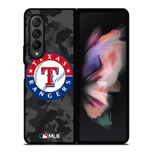 TEXAS RANGERS BASEBALL BLACK CAMO Samsung Galaxy Z Fold 3 Case Cover TEXAS RANGERS BASEBALL BLACK CAMO Samsung Galaxy Z Fold 3 Case Cover