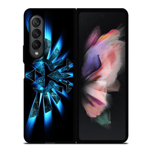 THE LEGEND LF ZELDA BLUE LOGO Samsung Galaxy Z Fold 3 Case Cover THE LEGEND LF ZELDA BLUE LOGO Samsung Galaxy Z Fold 3 Case Cover