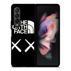THE NORTH FACE X KAWS LOGO Samsung Galaxy Z Fold 3 Case Cover THE NORTH FACE X KAWS LOGO Samsung Galaxy Z Fold 3 Case Cover