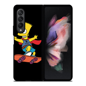 THE SIMPSONS ZOO YORK SKATEBOARD Samsung Galaxy Z Fold 3 Case Cover THE SIMPSONS ZOO YORK SKATEBOARD Samsung Galaxy Z Fold 3 Case Cover