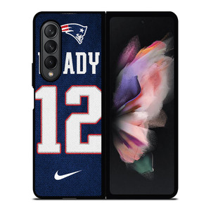 TOM BRADY NEW ENGLAND PATRIOTS NFL JERSEY 2 Samsung Galaxy Z Fold 3 Case Cover TOM BRADY NEW ENGLAND PATRIOTS NFL JERSEY 2 Samsung Galaxy Z Fold 3 Case Cover