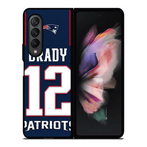TOM BRADY NEW ENGLAND PATRIOTS NFL JERSEY Samsung Galaxy Z Fold 3 Case Cover TOM BRADY NEW ENGLAND PATRIOTS NFL JERSEY Samsung Galaxy Z Fold 3 Case Cover