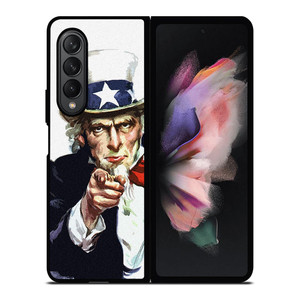 UNCLE SAM UNITED STATES Samsung Galaxy Z Fold 3 Case Cover