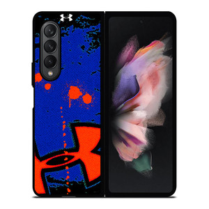 UNDER ARMOUR ORANGE BLUE LOGO Samsung Galaxy Z Fold 3 Case Cover