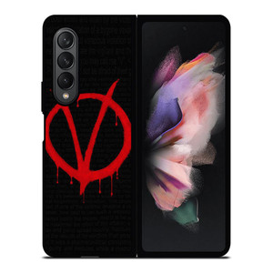 V FOR VENDETTA SYMBOL Samsung Galaxy Z Fold 3 Case Cover