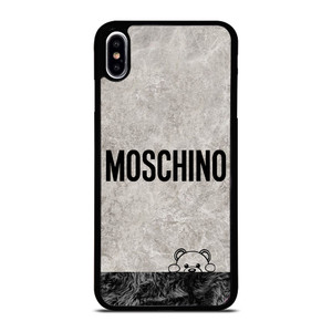 MOSCHINO BEAR HIDING iPhone XS Max Case Cover MOSCHINO BEAR HIDING iPhone XS Max Case Cover