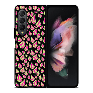 VOLCOM LOGO PATTERN Samsung Galaxy Z Fold 3 Case Cover VOLCOM LOGO PATTERN Samsung Galaxy Z Fold 3 Case Cover