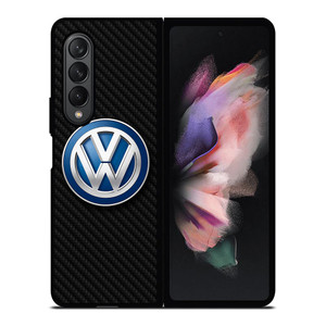 VOLKSWAGEN MOTOR CARBON FIBER Samsung Galaxy Z Fold 3 Case Cover VOLKSWAGEN MOTOR CARBON FIBER Samsung Galaxy Z Fold 3 Case Cover