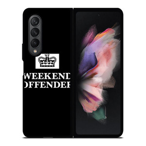 WEEKEND OFFENDER LOGO Samsung Galaxy Z Fold 3 Case Cover