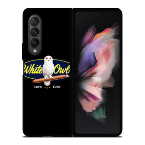 WHITE OWL CIGARS LOGO 2 Samsung Galaxy Z Fold 3 Case Cover WHITE OWL CIGARS LOGO 2 Samsung Galaxy Z Fold 3 Case Cover