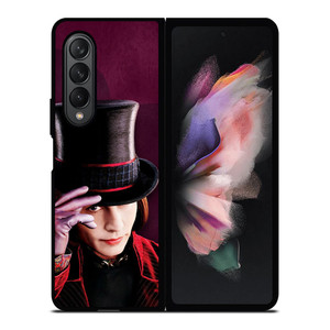 WILLY WONKA JOHNNY DEPP 2 Samsung Galaxy Z Fold 3 Case Cover