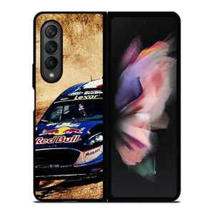 WRC RALLY SEBASTIEN OGIER FORD Samsung Galaxy Z Fold 3 Case Cover