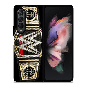 WWE WRESTLING HEAVYWEIGHT BELT Samsung Galaxy Z Fold 3 Case Cover