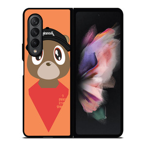 YEEZY BEAR I FEEL LIKE PABLO Samsung Galaxy Z Fold 3 Case Cover YEEZY BEAR I FEEL LIKE PABLO Samsung Galaxy Z Fold 3 Case Cover