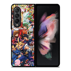 YU GI OH GAMES COLLAGE Samsung Galaxy Z Fold 3 Case Cover