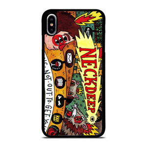 NECK DEEP LIFE NOT OUT TO GET YOU iPhone XS Max Case Cover NECK DEEP LIFE NOT OUT TO GET YOU iPhone XS Max Case Cover