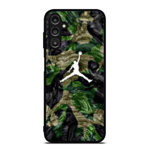AIR JORDAN GREEN CAMO Samsung Galaxy A14 Case Cover