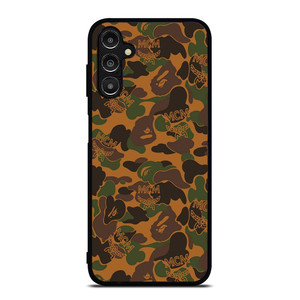BAPE X MCM WORLDWIDE Samsung Galaxy A14 Case Cover