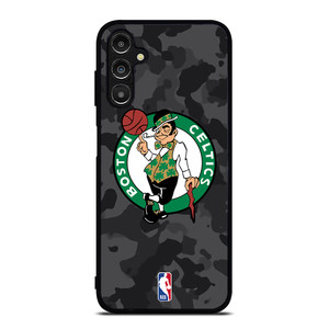 BOSTON CELTICS BLACK CAMO Samsung Galaxy A14 Case Cover