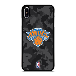 NEW YORK KNICKS BLACK CAMO iPhone XS Max Case Cover