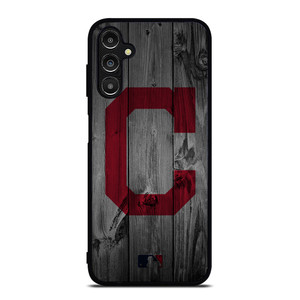 CLEVELAND GUARDIANS BASEBALL MLB WOOD LOGO Samsung Galaxy A14 Case Cover