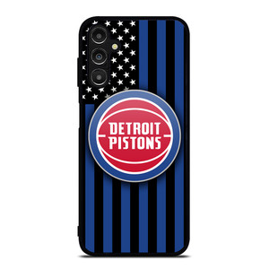 DETROIT PISTONS NBA USA FLAG Samsung Galaxy A14 Case Cover