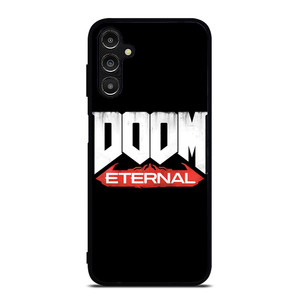 DOOM ETERNAL GAMES LOGO BLACK Samsung Galaxy A14 Case Cover