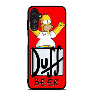 DUFF BEER THE SIMPSONS CARTOON 4 Samsung Galaxy A14 Case Cover