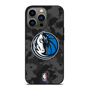 DALLAS MAVERICKS BLACK CAMO iPhone 13 Pro Case Cover