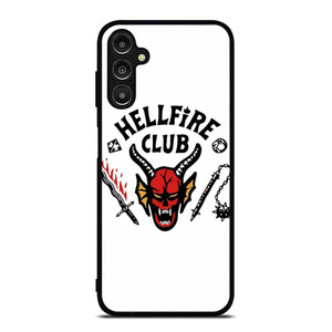 HELLFIRE CLUB STRANGER THING WHITE Samsung Galaxy A14 Case Cover