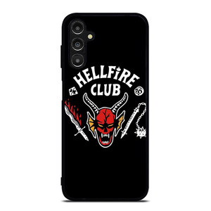 HELLFIRE CLUB STRANGER THINGS BLACK Samsung Galaxy A14 Case Cover