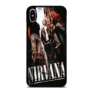 NIRVANA ROCK BAND iPhone XS Max Case Cover