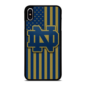 NOTRE DAME FIGHTING IRISH FOOTBALL iPhone XS Max Case Cover NOTRE DAME FIGHTING IRISH FOOTBALL iPhone XS Max Case Cover