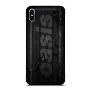 OASIS ROCK BAND WOODEN LOGO iPhone XS Max Case Cover OASIS ROCK BAND WOODEN LOGO iPhone XS Max Case Cover
