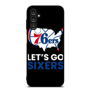 LETS GO PHILADELPHIA 76ERS NBA BASKETBALL 2 Samsung Galaxy A14 Case Cover