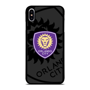 ORLANDO CITY SC MLS BLACK iPhone XS Max Case Cover ORLANDO CITY SC MLS BLACK iPhone XS Max Case Cover