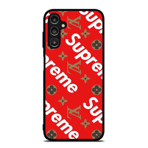 LOUIS VUITTON X SUPREME RED Samsung Galaxy A14 Case Cover