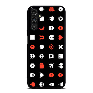LOVE DEATH AND ROBOTS PATTERN Samsung Galaxy A14 Case Cover