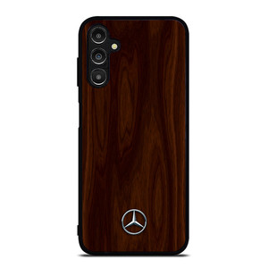MERCEDES BENZ WOOD BROWN Samsung Galaxy A14 Case Cover
