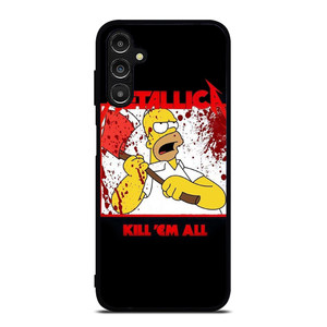 METALLICA KILL EM ALL SIMPSONS Samsung Galaxy A14 Case Cover