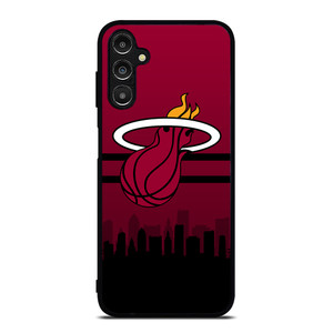 MIAMI HEATS NBA SKYLINE Samsung Galaxy A14 Case Cover