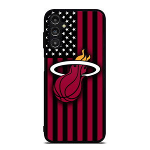 MIAMI HEATS NBA USA FLAG Samsung Galaxy A14 Case Cover
